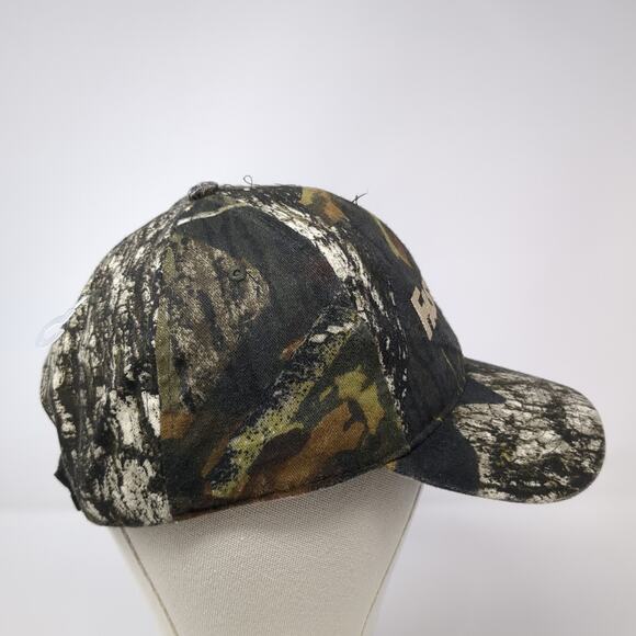 Fastenal Strapback Baseball Cap Multi One Size Adjustable Embroidered Camo - Picture 5 of 10